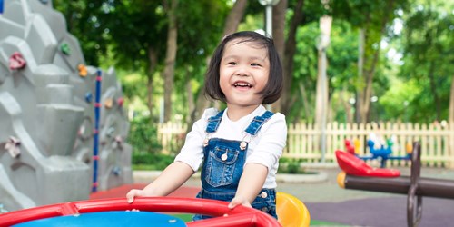 Image: child in playground