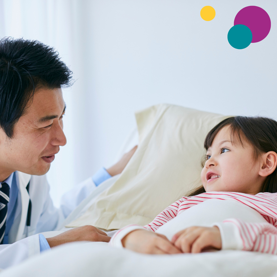 Child in hospital